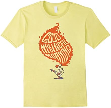 Men's Good Mythical Morning T-Shirt Large Lemon