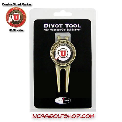 Utah Utes Divot Tool Ball Marker Tg1