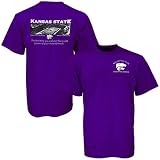 Kansas State Wildcats Purple Stadium T-shirt