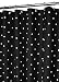 Park B. Smith Classic Polka Dot Shower Curtain, Black/White