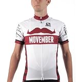 Giordana 2012 Men's Movember Short Sleeve Cycling Jersey - GI-S2-SSJY-TEAM-MOVE (Movember - L)