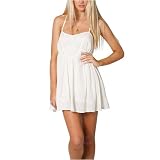 O'Neill Juniors Swept Away High-waist Dress