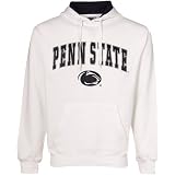 Penn State Nittany Lions White Classic Twill Hoody Sweatshirt-
