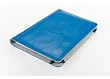 M-Edge GO! Leather Kindle Jacket with Hinge (Fits 6 Display, 2nd Generation Kindle), Sapphire Blue