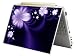 Bundle Monster Laptop Notebook Skin Sticker Cover Art Decal - 12 14 15 - Fit HP Dell Asus Compaq - Purple Flower