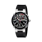 Titian Men's Airliner Chronograph Rubber Band Watch #TQ94935 SB-RB 304