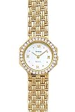 Euro Geneve 14K Women's Gold Watch with Channel-set Diamonds