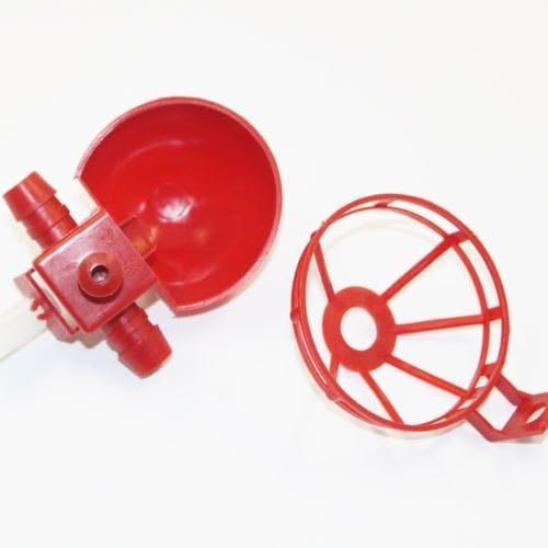 5 Pack New Poultry Water Drinking Cups- Chicken Hen Plastic Automatic Drinker