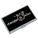 Porte-cartes de visite Métal Nacre Motif Personnalisé
