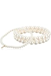 Simulated Pearl Stretch Bracelet Set