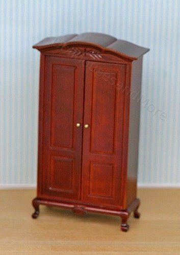 Dollhouse Miniature French Country Cherry Armoire