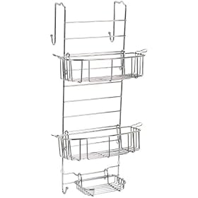 Zenith Products 7803SS Bathstyles Over-the-Shower Door Caddy, Chrome