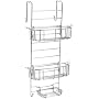 Zenith Products 7803SS Bathstyles Over-the-Shower Door Caddy, Chrome