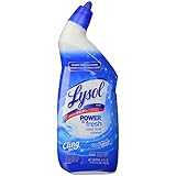 Lysol Toilet Bowl Cleaner, Cling Gel, Ocean Fresh Scent, 24 Ounce (Pack of 4)