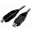 1 meter 4Pin To 4Pin 1394 IEEE FireWire Cable