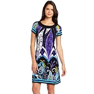 Tiana B Women's Tribal Printed Dress