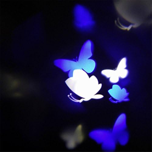 Y&amp;T Waterproof LED Snowflakes Lamp Light Sparkling Landscape Projector for Indoor &amp; Outdoor Decor Spotlights Stage Irradiation Christmas Supermarket Holiday Home Wall Motion Decoration