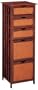 Organize It All 5 Drawer Chest in Hazelnut Finish