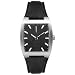 DKNY Men's NY1424 Stainless Steel and Black Leather Watch