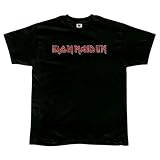 Iron Maiden - Distressed Logo T-Shirt - X-Large
