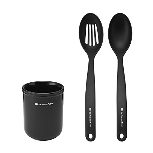 Kitchenaid 5Piece Kitchen Tool Set with Crock, Black 11street