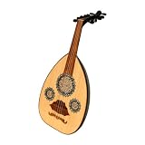 Oud, Egyptian Mosaic, Hard Case,Repaired