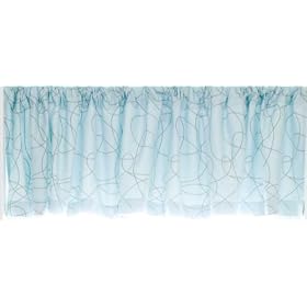 Click here to buy Sweet Potato Mud Puddle Blue Valance by Hopscotch.