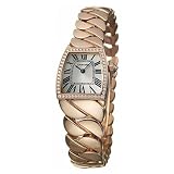 Cartier WE601011 La Dona Silver Dial 18K Rose Gold Ladies Watch by Cartier