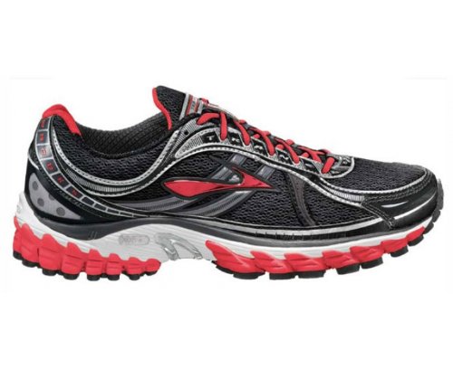 BROOKS Trance 11 Damen Laufschuhe, Schwarz/Rot, 38