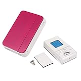 uxcell スマート無線ドアベル　AC 110-220V　リモート　ワイヤレス・コードレスドアベル・ベル　レッド