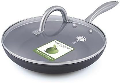 GreenPan Lima 12 Inch Hard Anodized Non-Stick Ceramic Covered Fry Pan NewGY#583-4 6-DFG247986