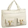 Charles David Cherry Flower Large Satchel