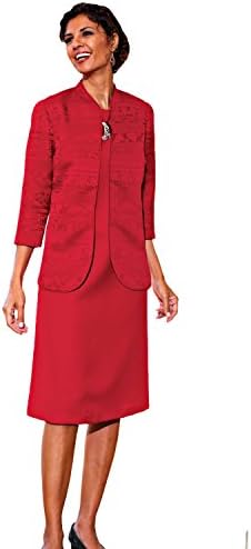 Blair Women's Petite Jacquard Jacket Dress