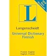 Universal Dictionary Finnish (Langenscheidt Universal)