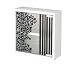 Wenko 17668100 Medicine Chest, Ornamento Nero