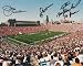 Chicago Bears signed 8x10 Photo Wilson/McKinnon/McMichael minor blem