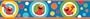 Sesame Street Big Dot Room Self-Stick Wall Border