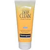 Neutrogena Oil-Free Deep Clean Cream Cleanser, 7 Ounce