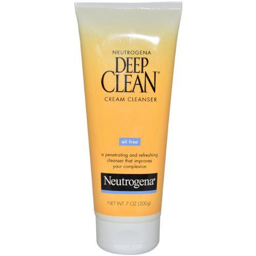Buy Neutrogena Oil-Free Deep Clean Cream Cleanser, 7 Ounce