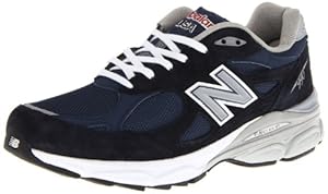 New Balance Men's 990V3 Running Shoe,Navy,11 2E US