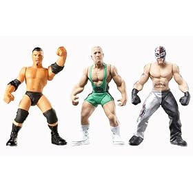 WWE Micro Aggression Series 4 Triple Pack - Rey Mysterio, Finlay, Batista