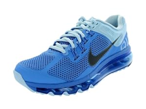 Nike Women's Air Max+ 2013 Dstnc Blue/Drk Gry/Chmbry Bl Running Shoe 7.5 Women US