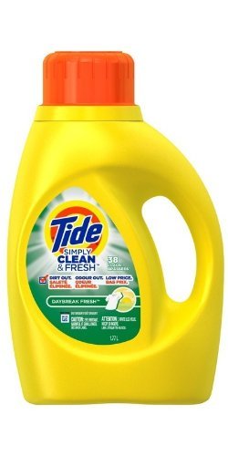 Tide Simply Clean & Fresh, Daybreak Fresh, 60 Oz. 38 Loads