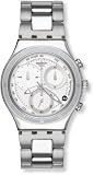 Swatch Herren-Armbanduhren Lifestyle Oblique End White YCS550G