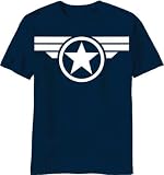 Captain America Good Ol’ Steve Navy Adult T-shirt Tee