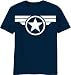 Captain America Good Ol’ Steve Navy Adult T-shirt Tee