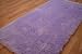 Kitchen & Housewares : Washable NonSlip Lilac Sheep Skin Style Rug Sheepskin 70cm x 140cm (2ft 4" x 4ft 7")