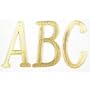 4 inch Zinc Alloy Gold Finish House Letters Price is Per Letter