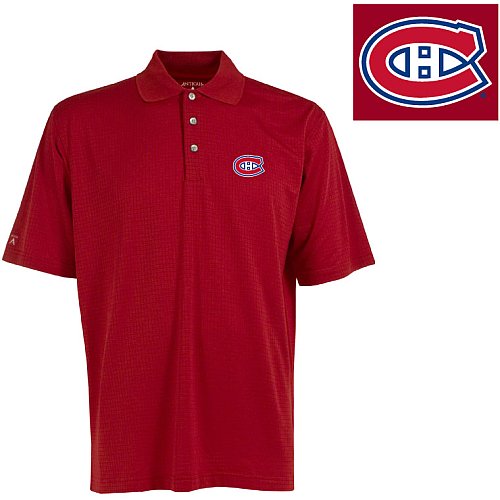 Antigua Montreal Canadiens Power Play Polo Shirt Extra Large