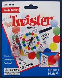 Twister Game Key Chain by by Basic Fun